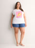 Straight-Fit Extended-Sleeve Crew-Neck Knit Top