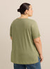 Responsible, Boyfriend-Fit Tee with Slits