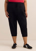 Responsible, Black Capri Jogger Pant - Active Zone