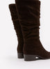 Wide Width, Daytona Tall Slouchy Microsuede Boot