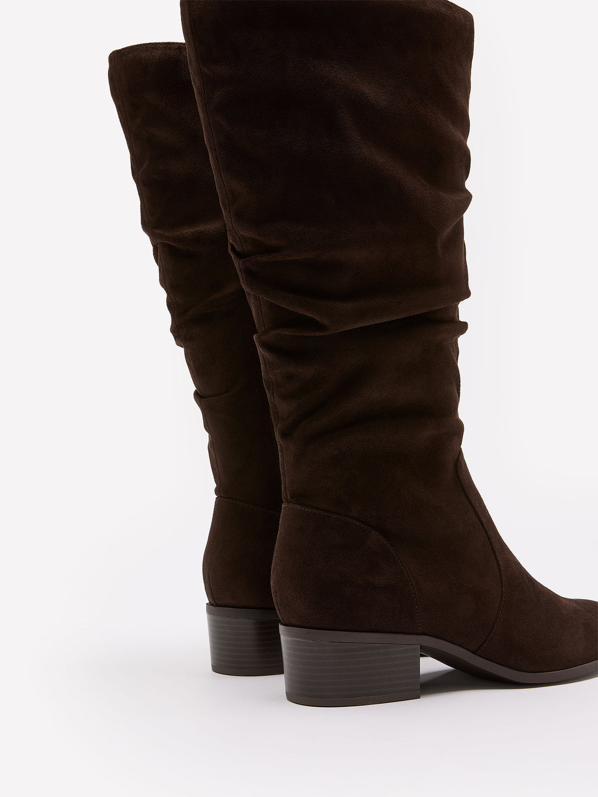 Wide Width, Daytona Tall Slouchy Microsuede Boot