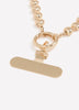 Golden Phone Wristlet Chain with Hearts