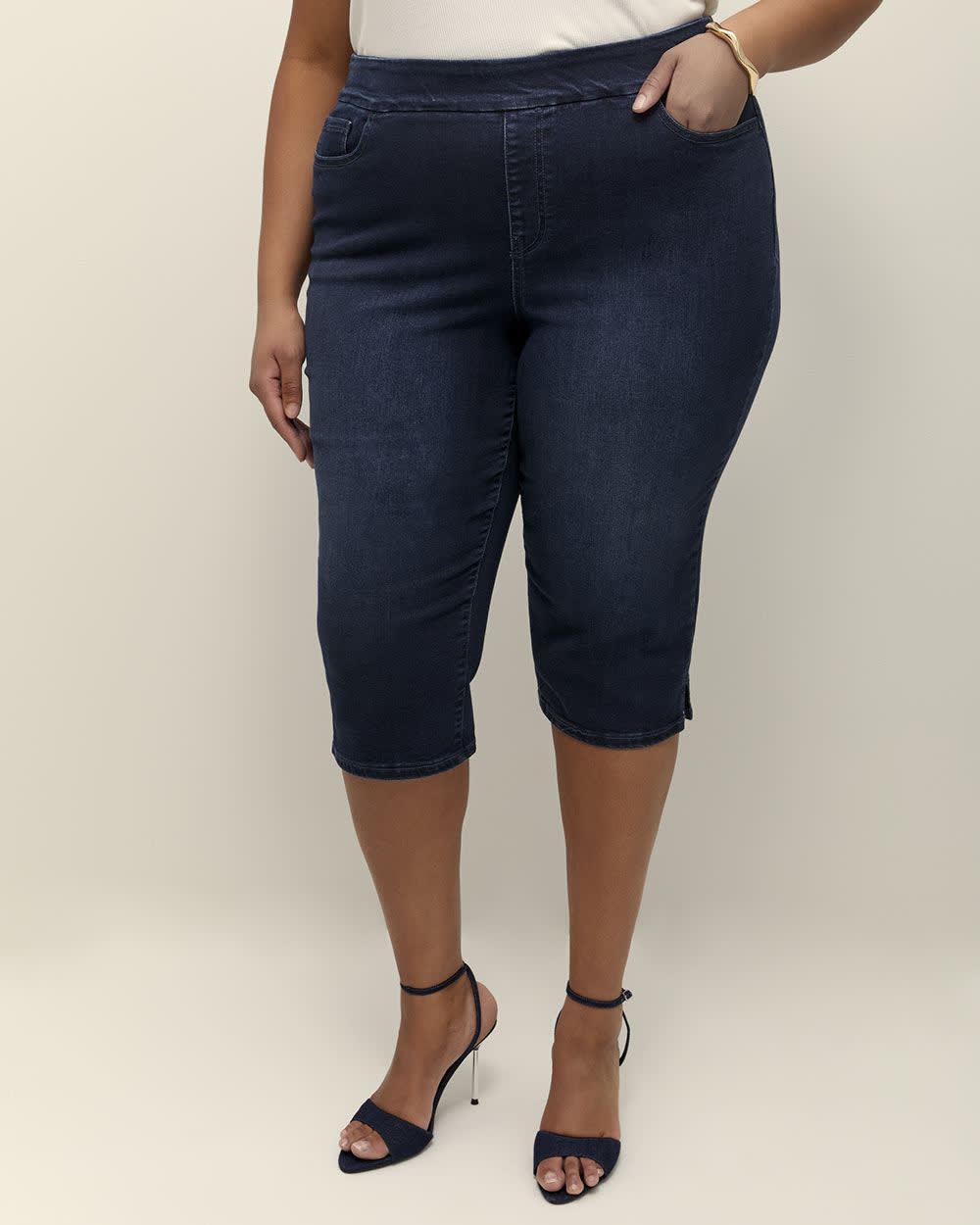 Savvy-Fit Denim Capri - d/C Jeans