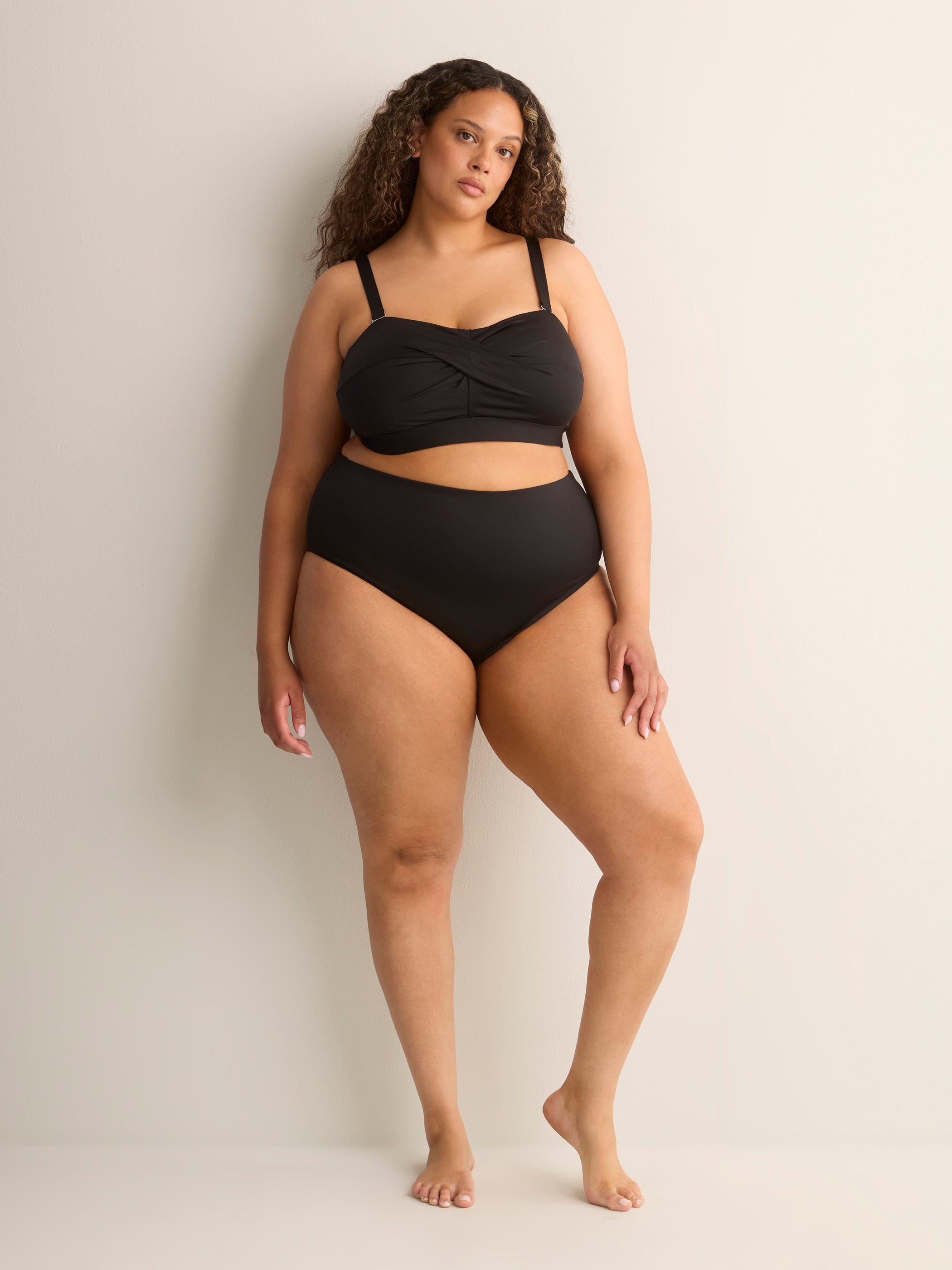 Black Basic Swim Brief