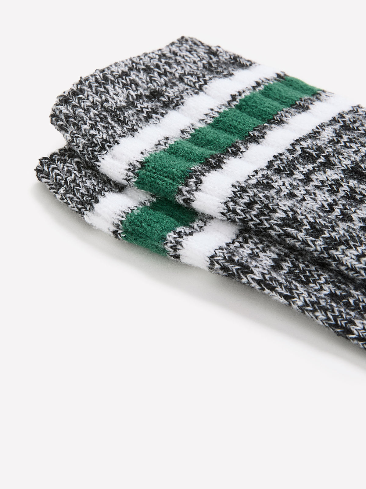 Chaussettes de chalet avec bandes à la cheville