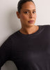 Responsible, Croco-Print Long-Sleeve T-Shirt with Back Insert - Active Zone