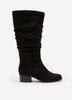 Wide Width, Daytona Tall Slouchy Microsuede Boot