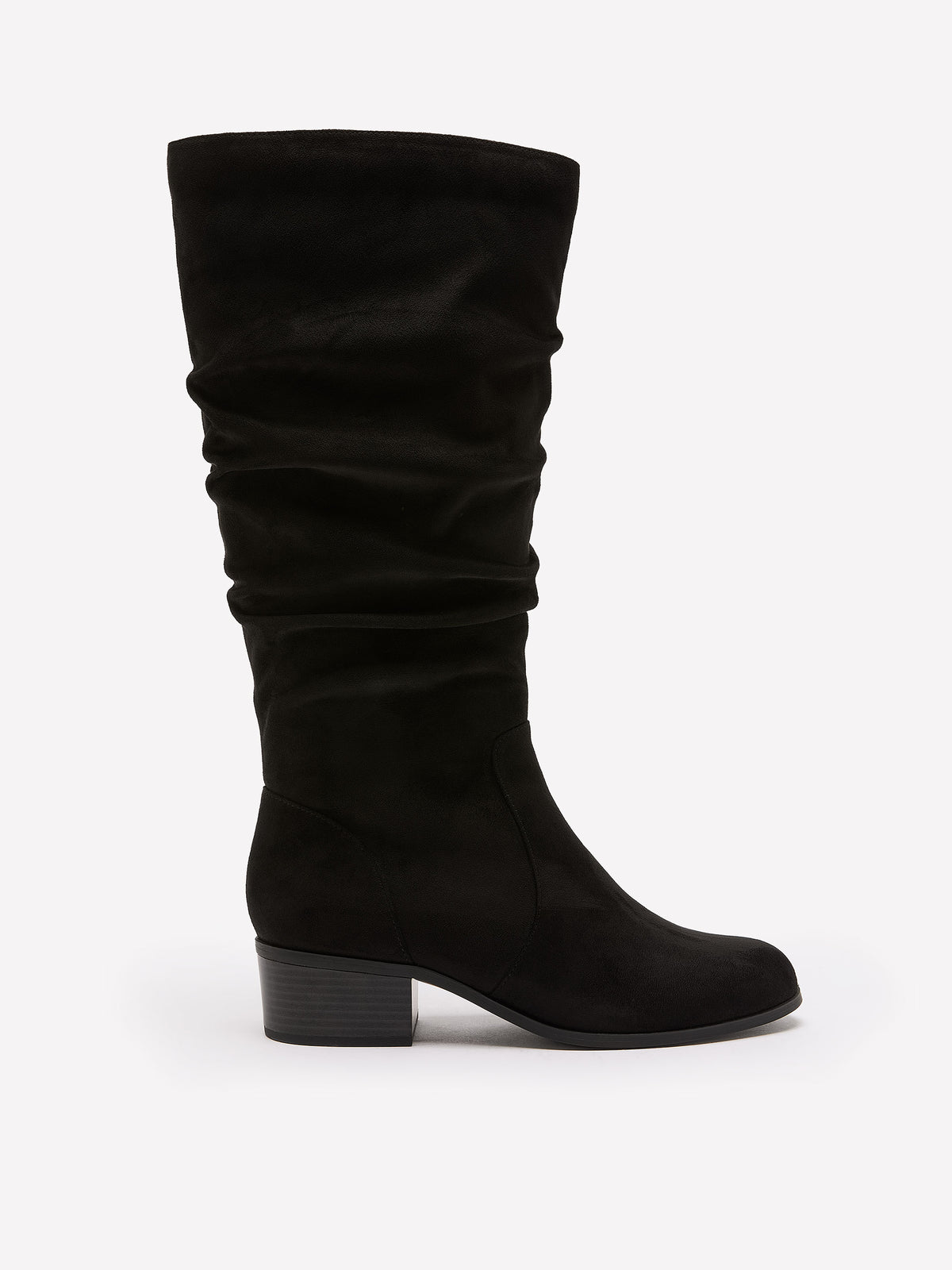 Wide Width, Daytona Tall Slouchy Microsuede Boot