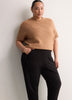 Black Ponte de Roma Tapered-Leg Essential Pant