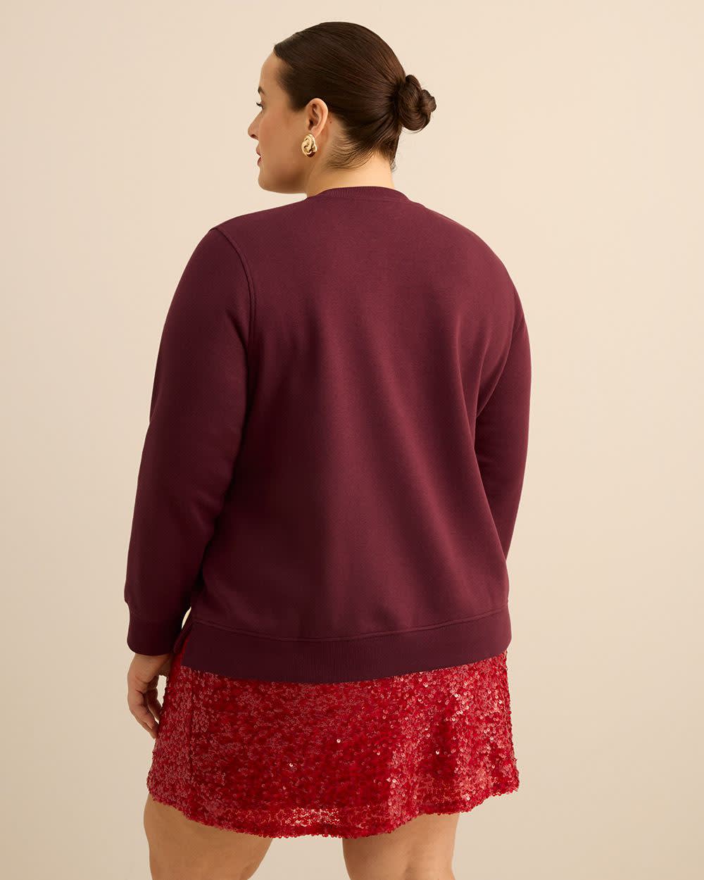 Fleece Crewneck Sweatshirt