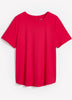T-shirt côtelé à col rond, coupe moderne, tissu responsable - PENN. Essentials
