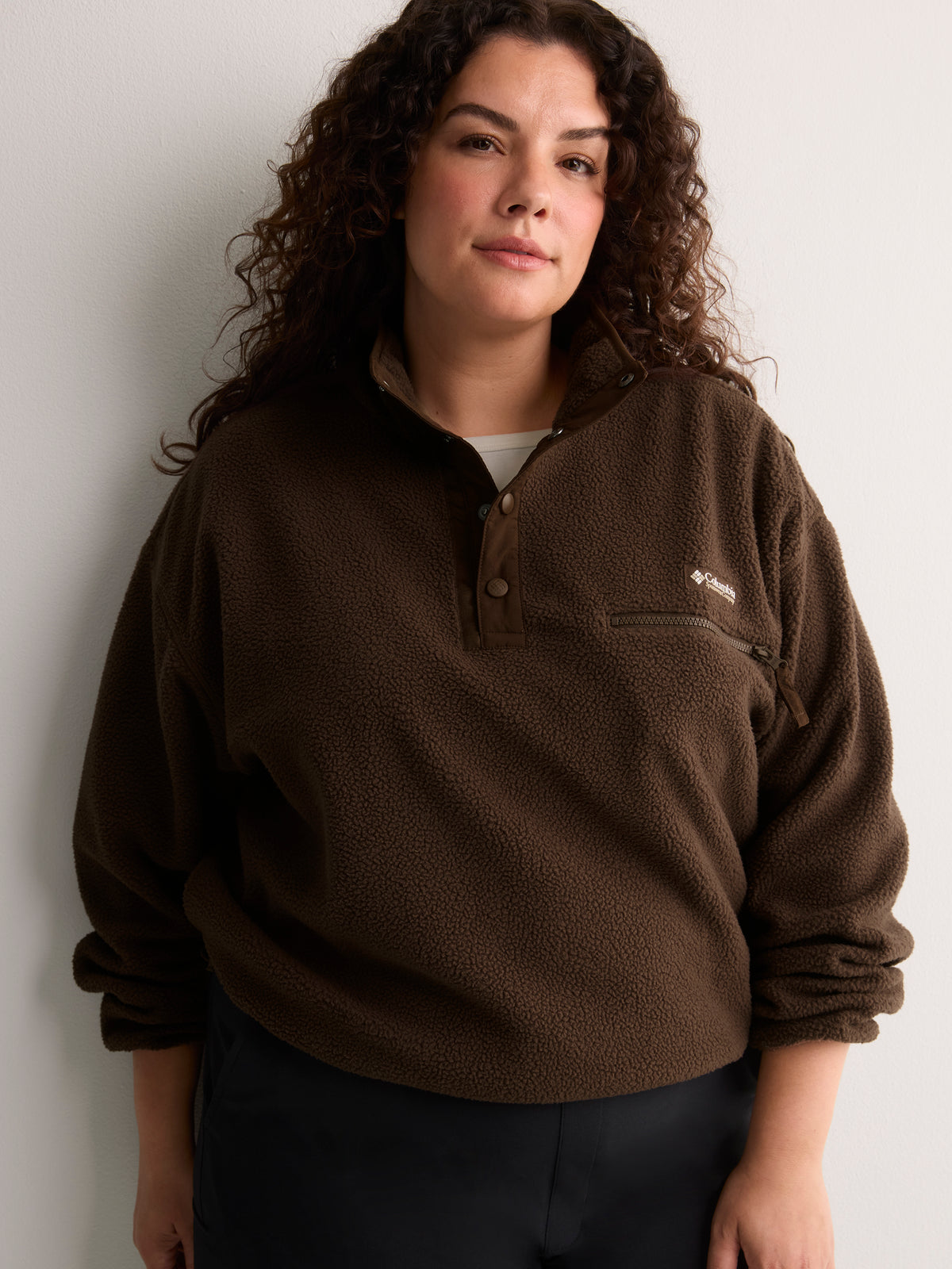 Helvetia II Cropped Half-Snap Fleece Pullover - Columbia
