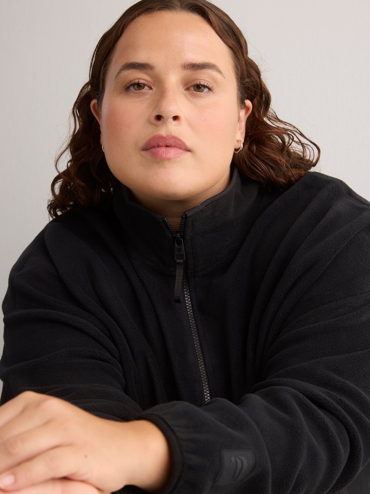 Polar Fleece Half-Zip Pullover - Fabletics