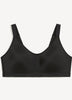 Black Medium-Support Wireless Sports Bra - Active Zone
