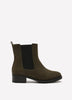 Extra Wide Width, Faux Suede Chelsea Bootie