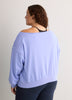Off-Shoulder Year Round French Terry Tunic - Fabletics