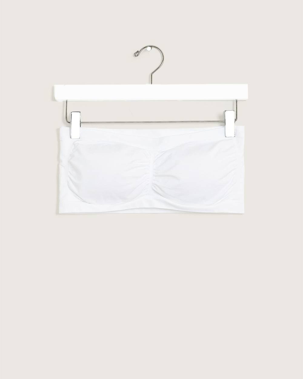 Seamless Bandeau, White - ti VOGLIO