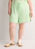 French Terry Tulip-Hem Bermuda Short - Active Zone