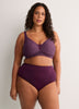 Leopard Wireless Padded T-Shirt Bra with Lace - tiVOGLIO