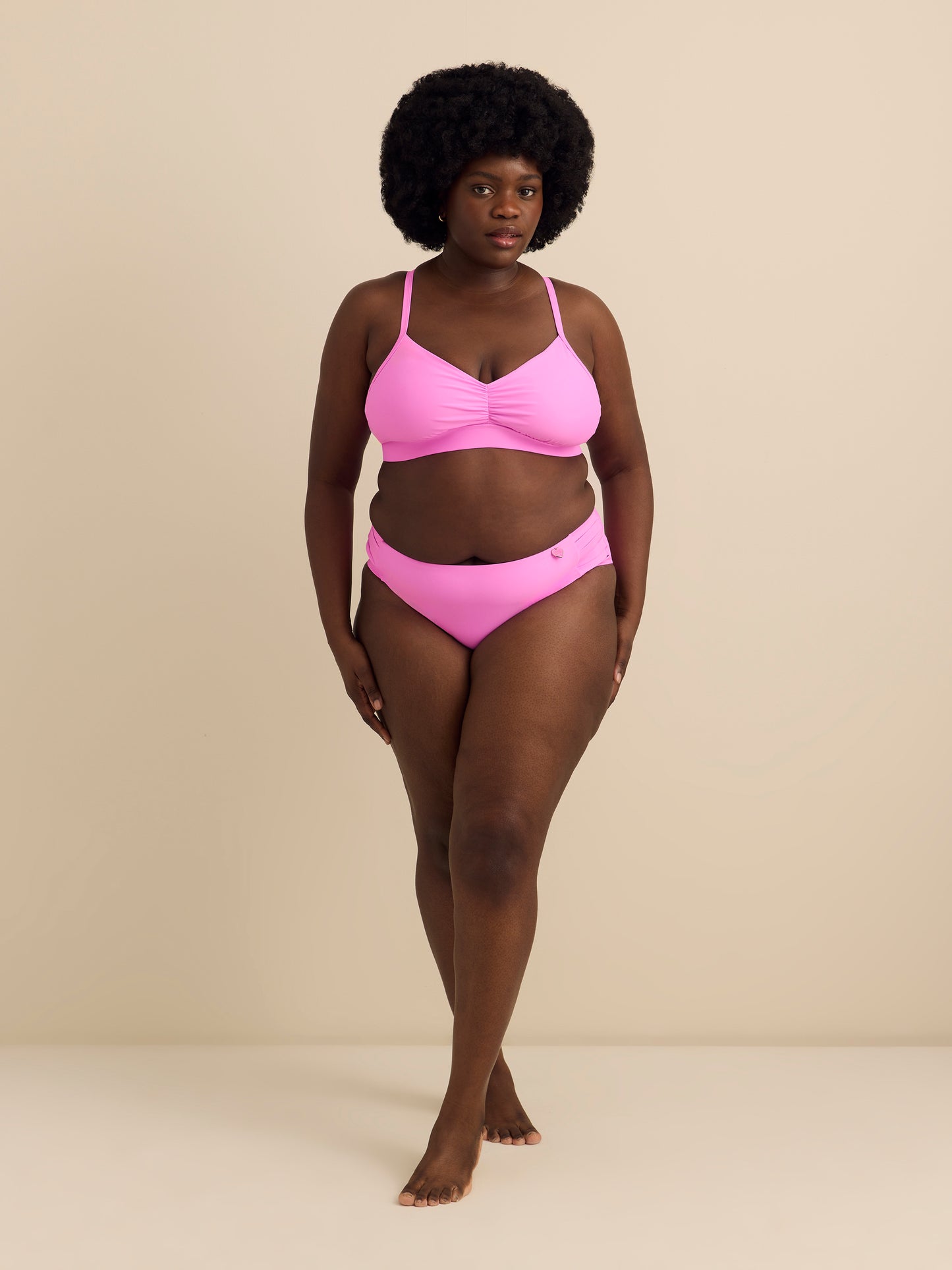 Culotte de maillot taille haute Retro - Body Glove