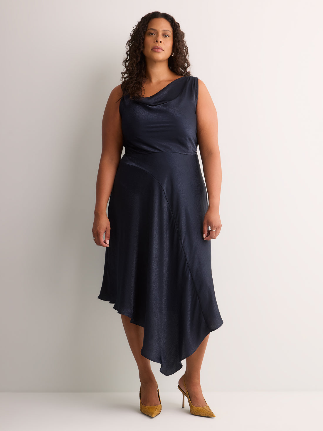 plus size fit and flare cocktail dress Addition Elle Asymmetric Satin & Midi – Penningtons SCH005436_B Monogrammed Men's Dress Socks/monogrammed 65% polyester Shoe Size (US):10.5