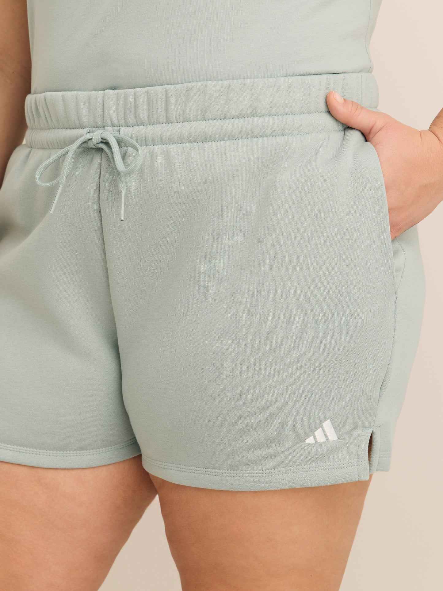 Essentials Feel Cozy Shorts with Small Logo - adidas