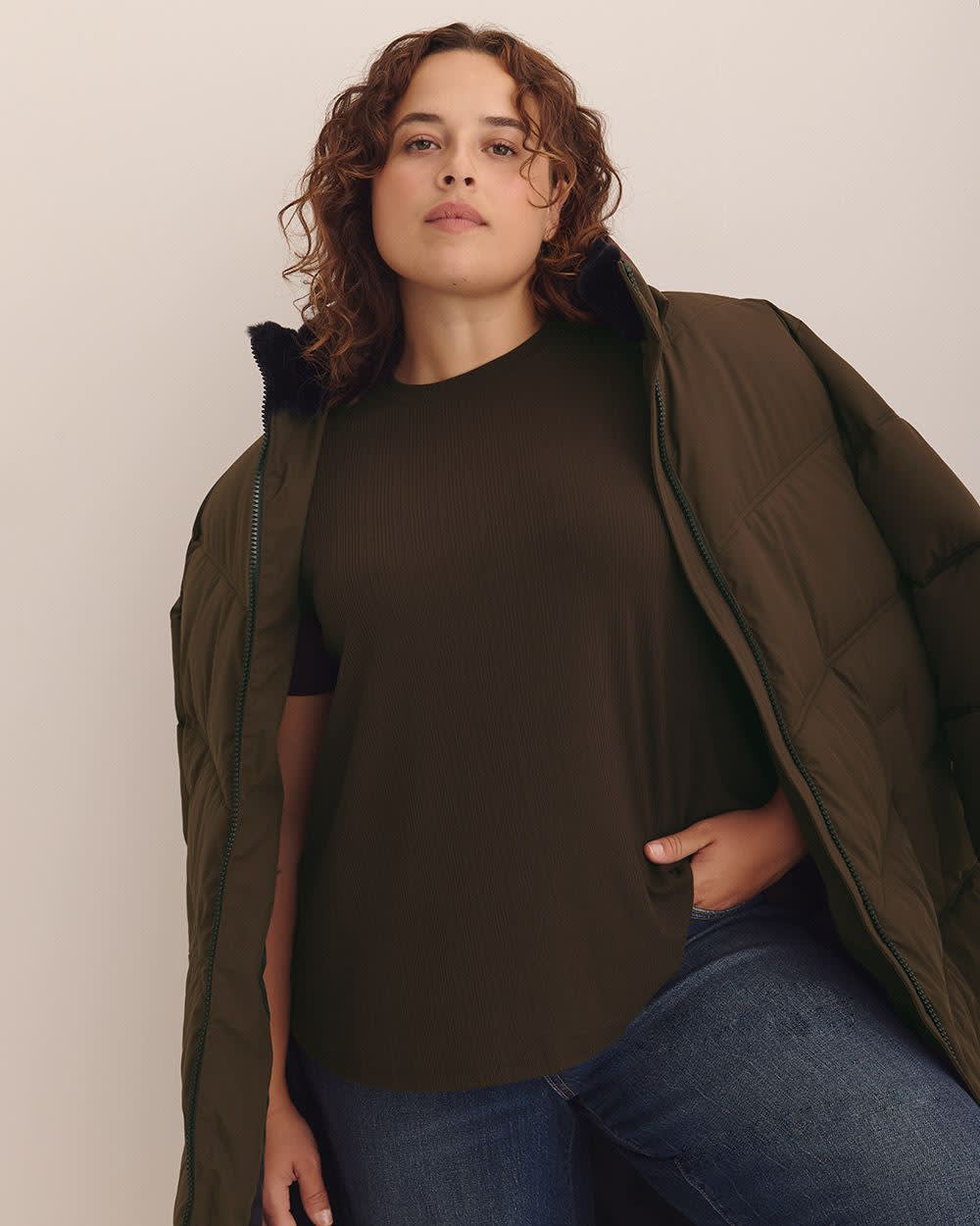 Responsible, Long Puffer Jacket