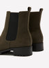 Extra Wide Width, Faux Suede Chelsea Bootie