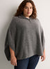 Half Zip Pop-Over Cape