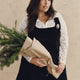 Short Black Sleeveless Pinafore Dress
