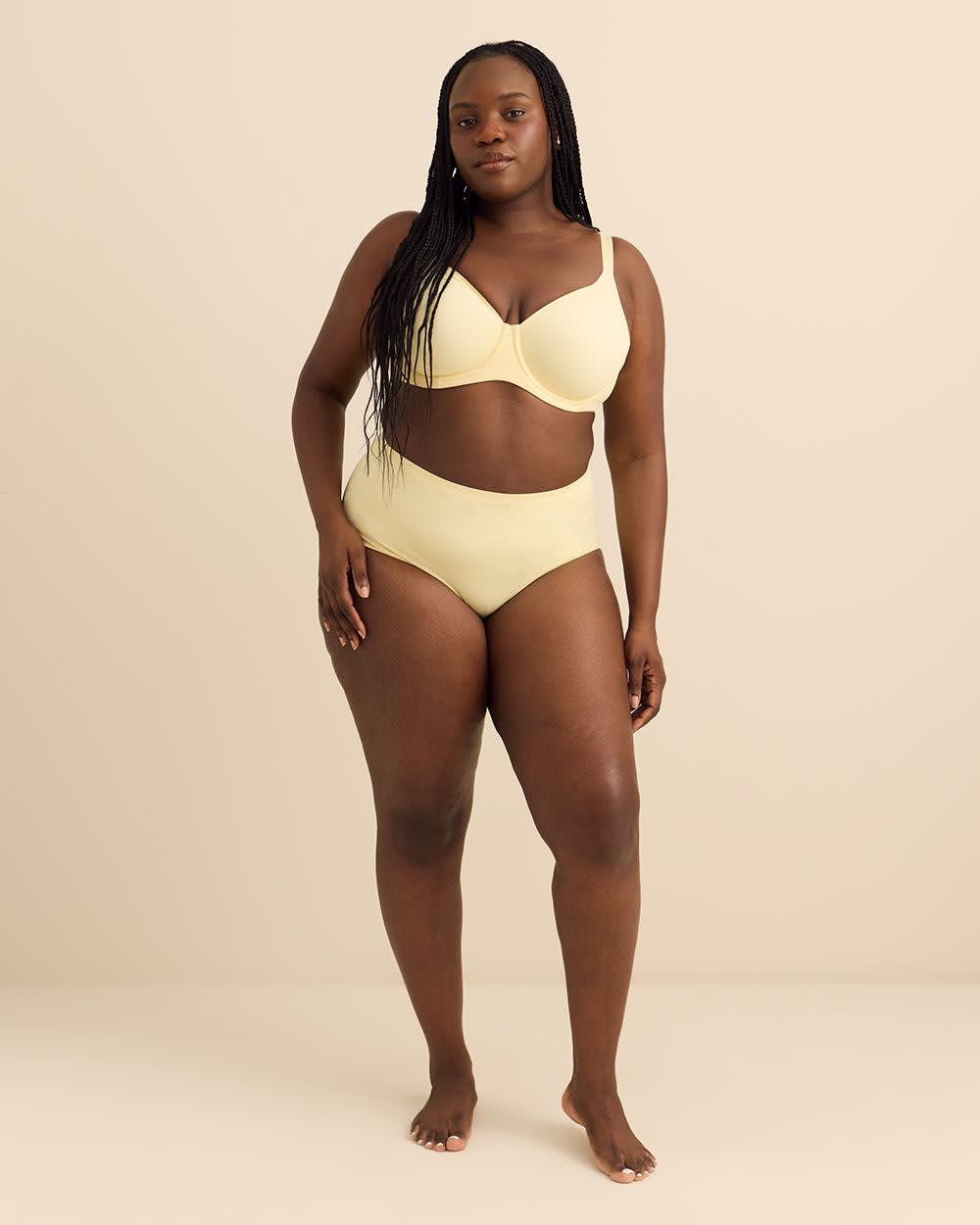 Solid Microfiber Full Brief - ti Voglio