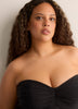One-Piece Swimsuit With Bandeau Top