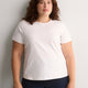 Smooth-Fit Crew-Neck Short-Sleeve Knit Top