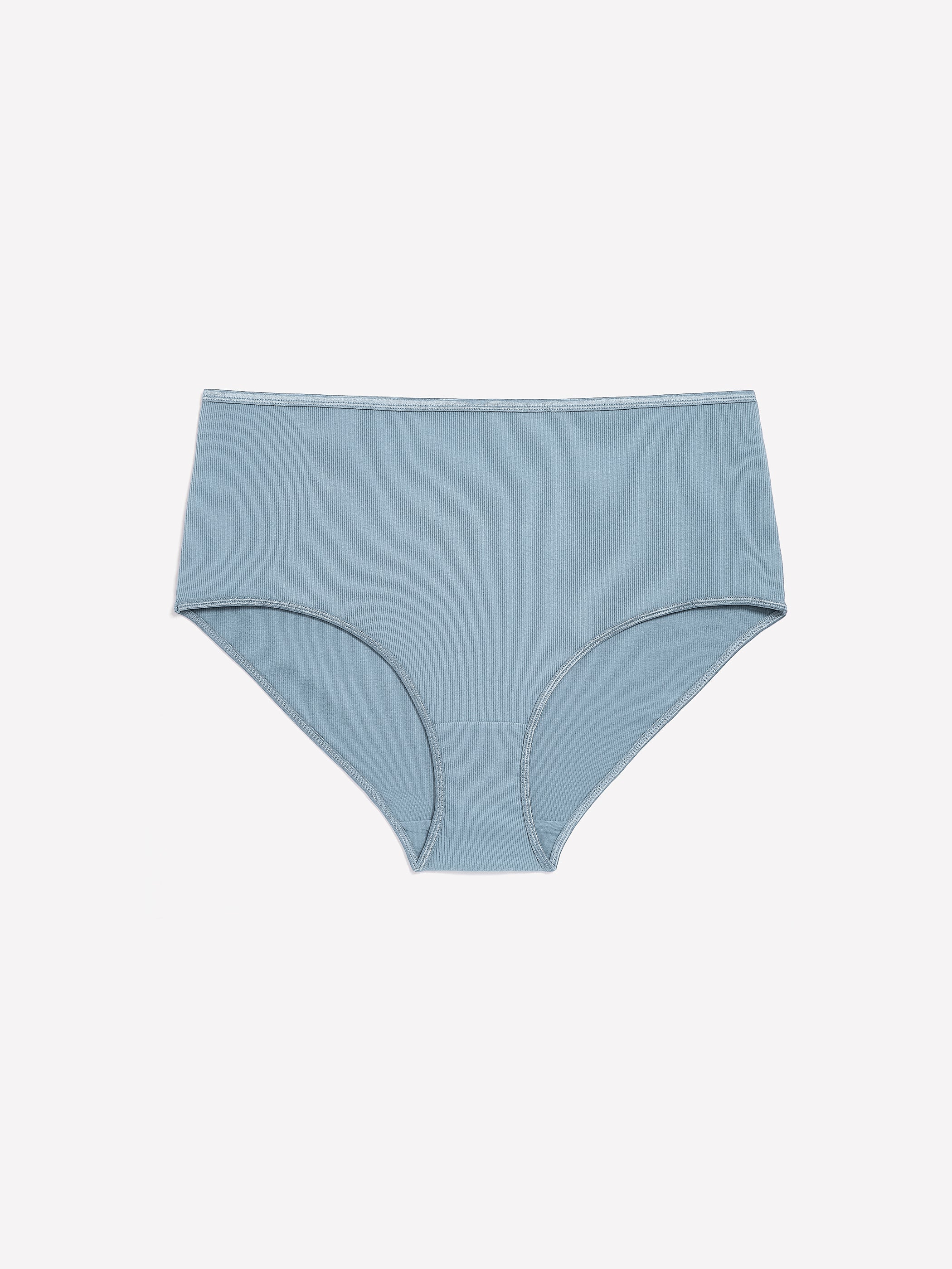 Ribbed Knit Full Brief - tiVOGLIO