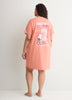 Pink Snoopy Short-Sleeve Sleepshirt - ti Voglio