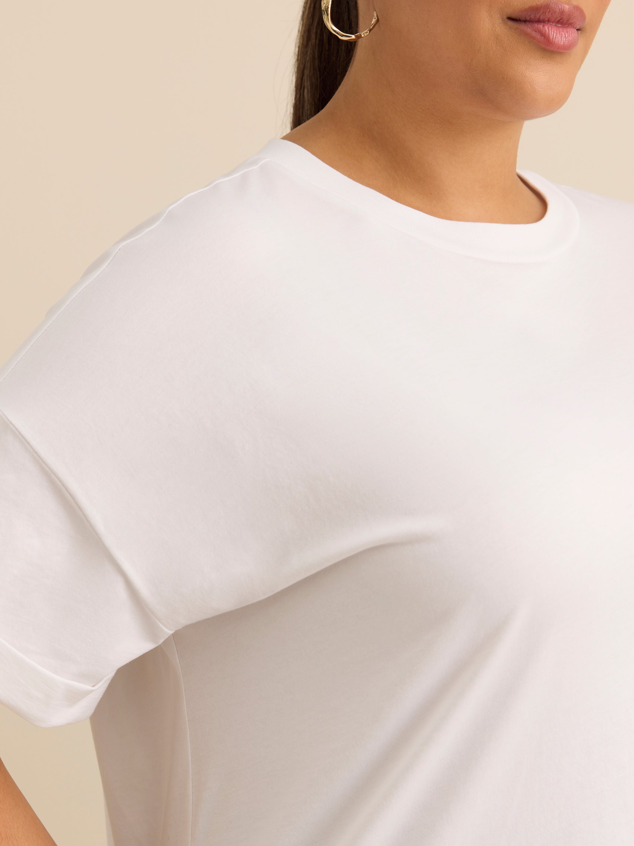 Boxy-Fit Crewneck Tee