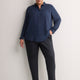 Navy Pull-On Tapered-Leg Knit Pant, Essential Pant