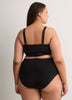 Bandeau Bikini Top with Twisted Front