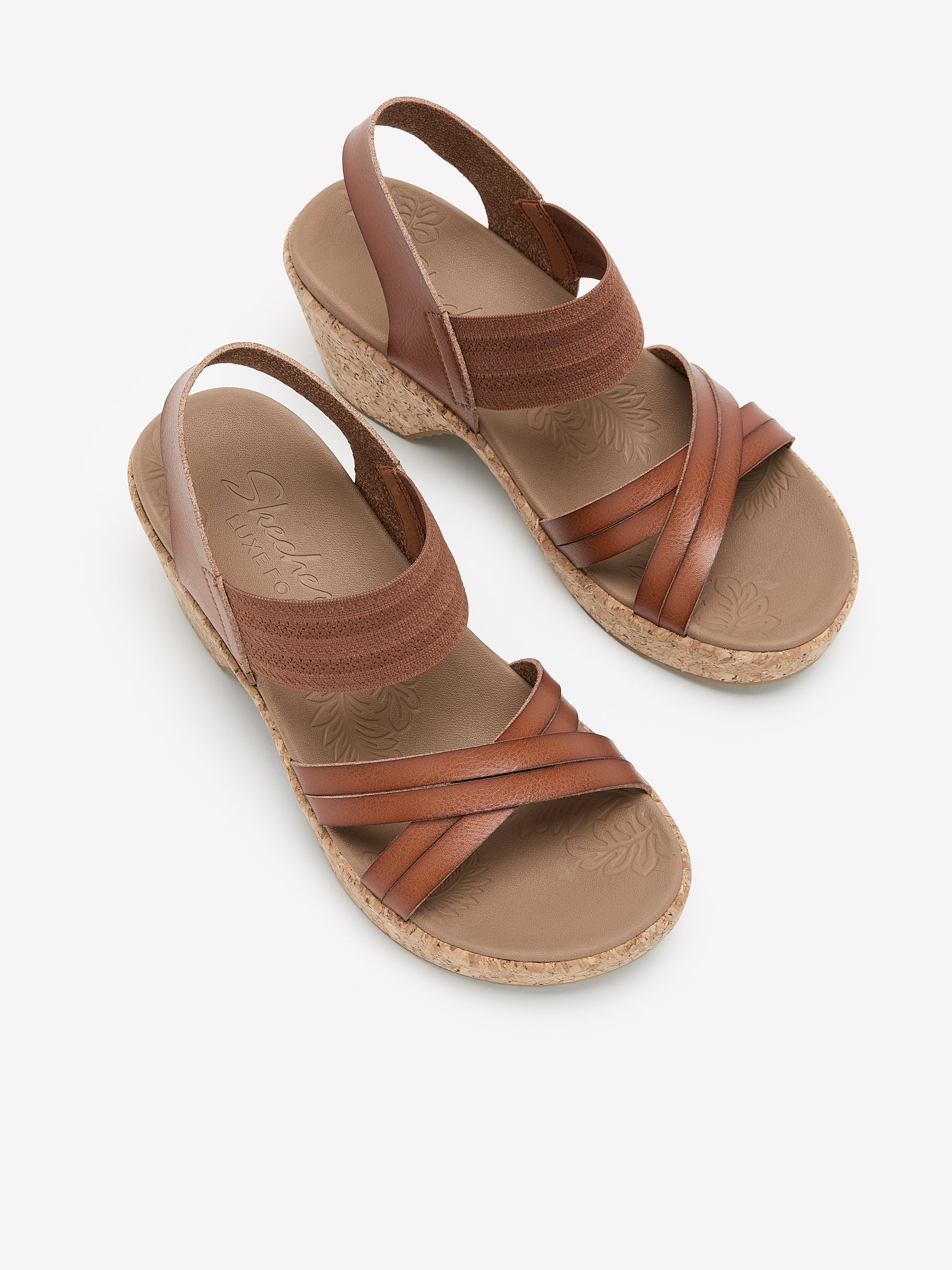 Wide Width, Brystol Night Skies Slingback Sandal - Skechers