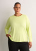 Responsible, Space-Dye Long-Sleeve T-Shirt with Back Insert - Active Zone