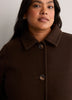 Long Melton Car Coat