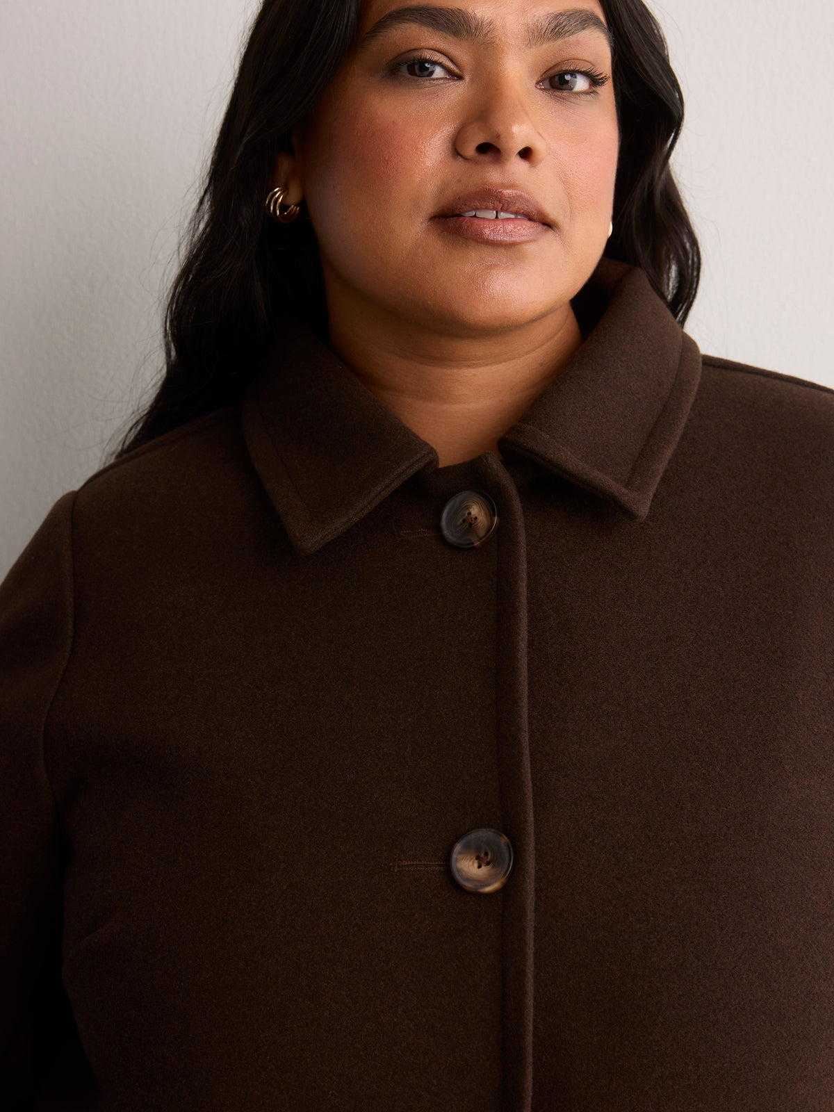 Long Melton Car Coat