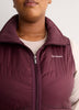 Mix It Around Long Vest II - Columbia