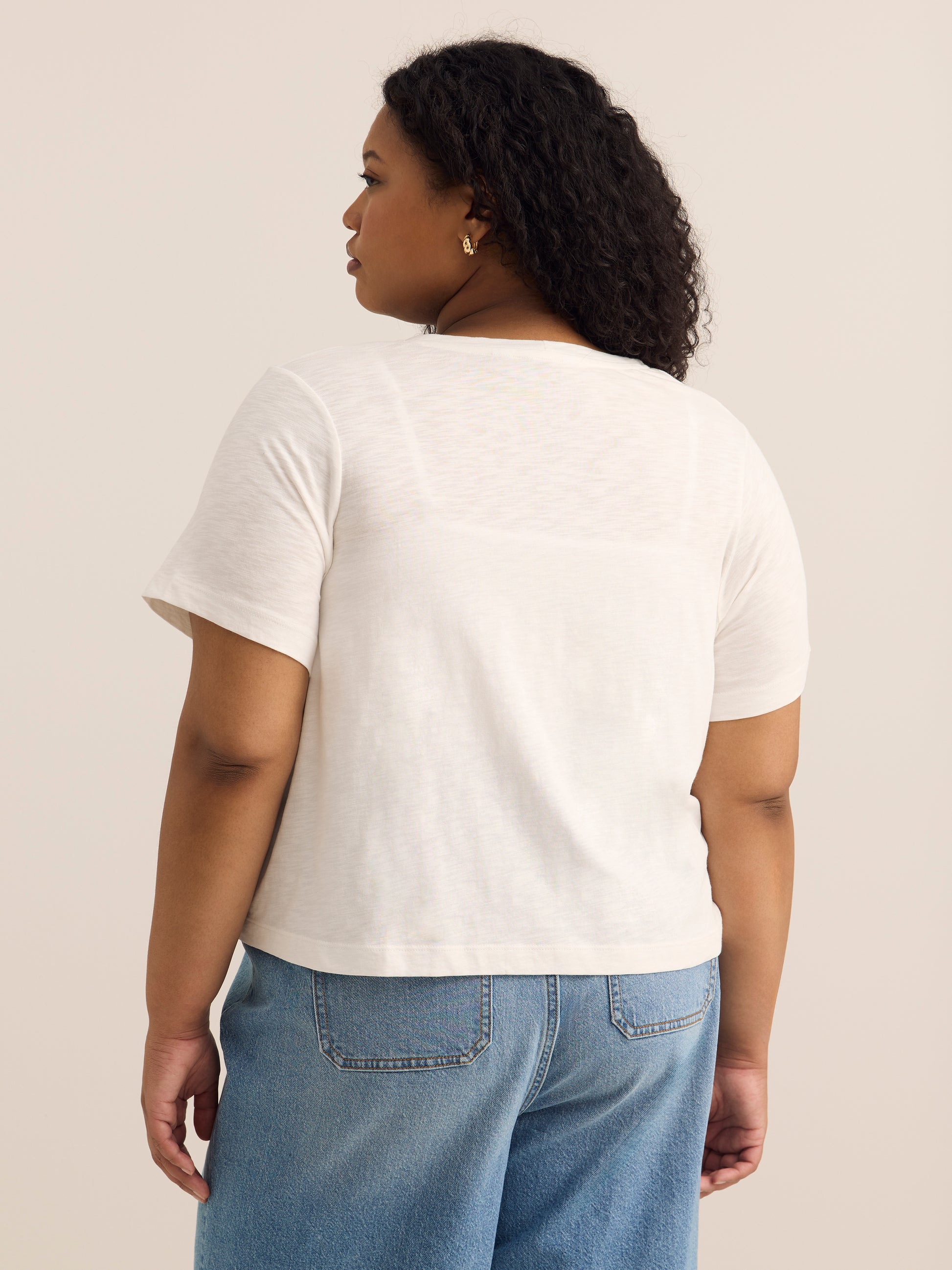 Tie-Front Short-Sleeve Cardigan