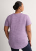 Go Dri Swift Striped Tunic Tee - Skechers