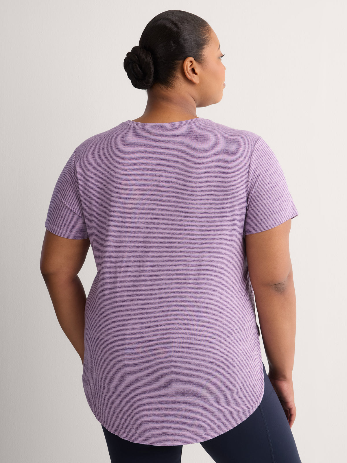 Go Dri Swift Striped Tunic Tee - Skechers