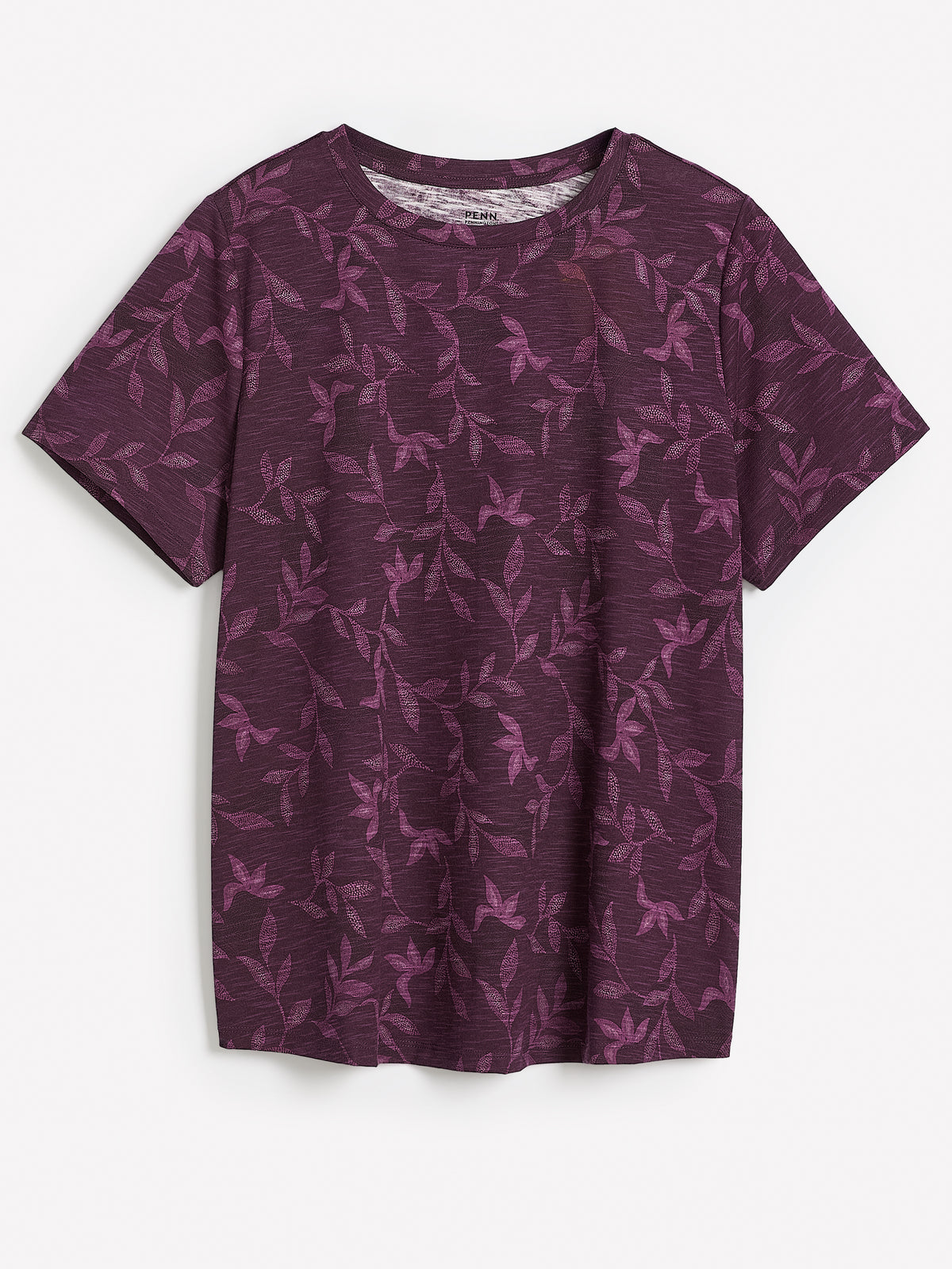 Curvy-Fit Short-Sleeve Crew-Neck Tee