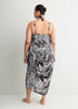 Printed Pareo With Tassels Details