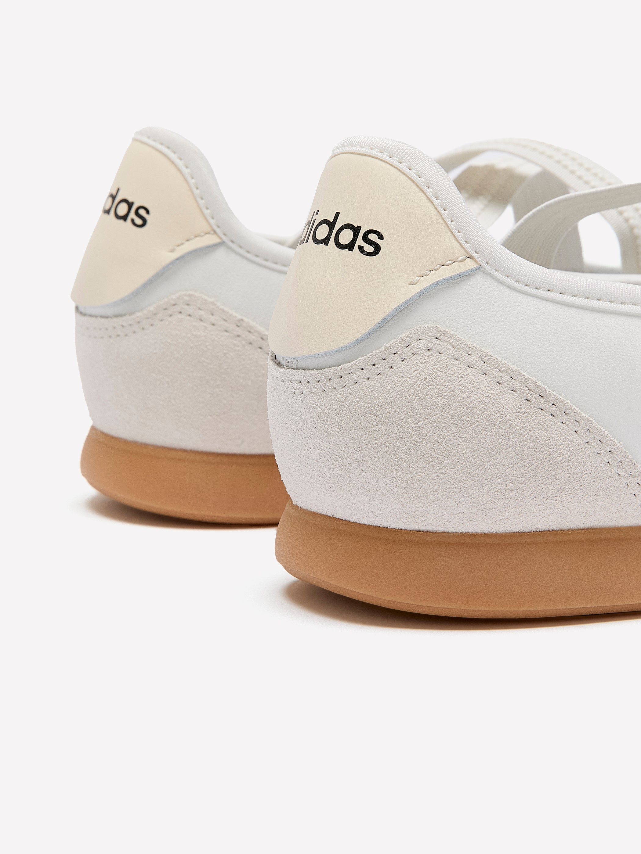 Regular Width, White Barreda Mary Jane Flat Shoe - adidas