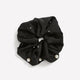 Large Hair Scrunchie with Pearl Studs